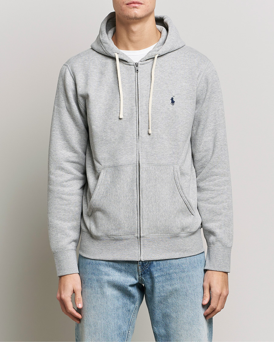 Mies | Puserot | Polo Ralph Lauren | Fleece Full Zip Hoodie Andover Heather