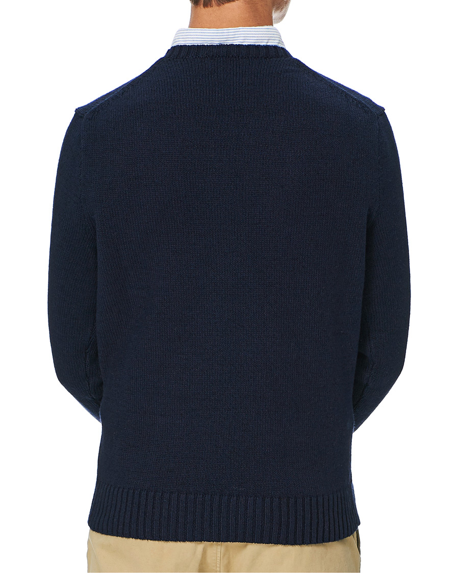 Mies | Puserot | Polo Ralph Lauren | Polo Player Bear Knitted Sweater Navy