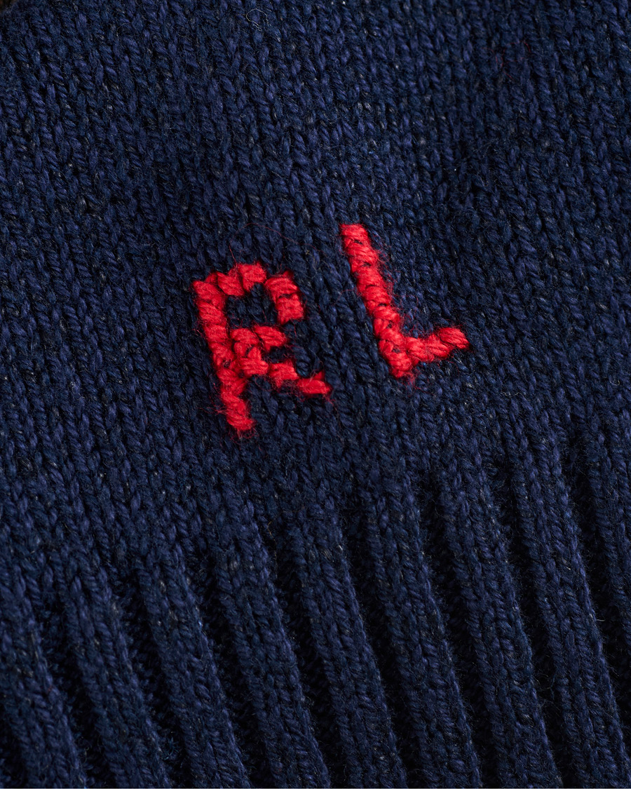 Mies | Puserot | Polo Ralph Lauren | Polo Player Bear Knitted Sweater Navy