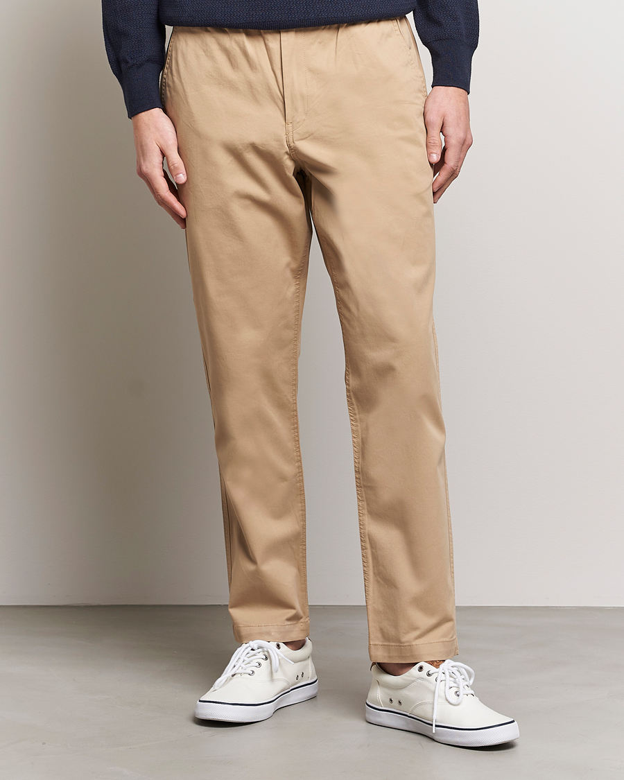 Mies |  | Polo Ralph Lauren | Prepster Stretch Twill Drawstring Trousers Khaki