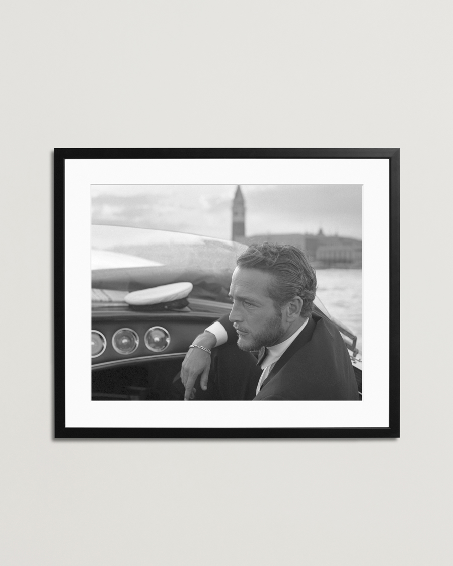 Miehet |  | Sonic Editions | Framed Paul Newman Venice 1963
