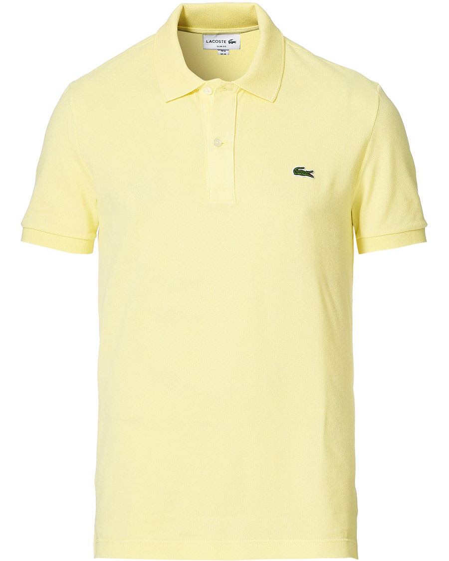 Mies | Pikeet | Lacoste | Slim Fit Polo Piké Bright Yellow