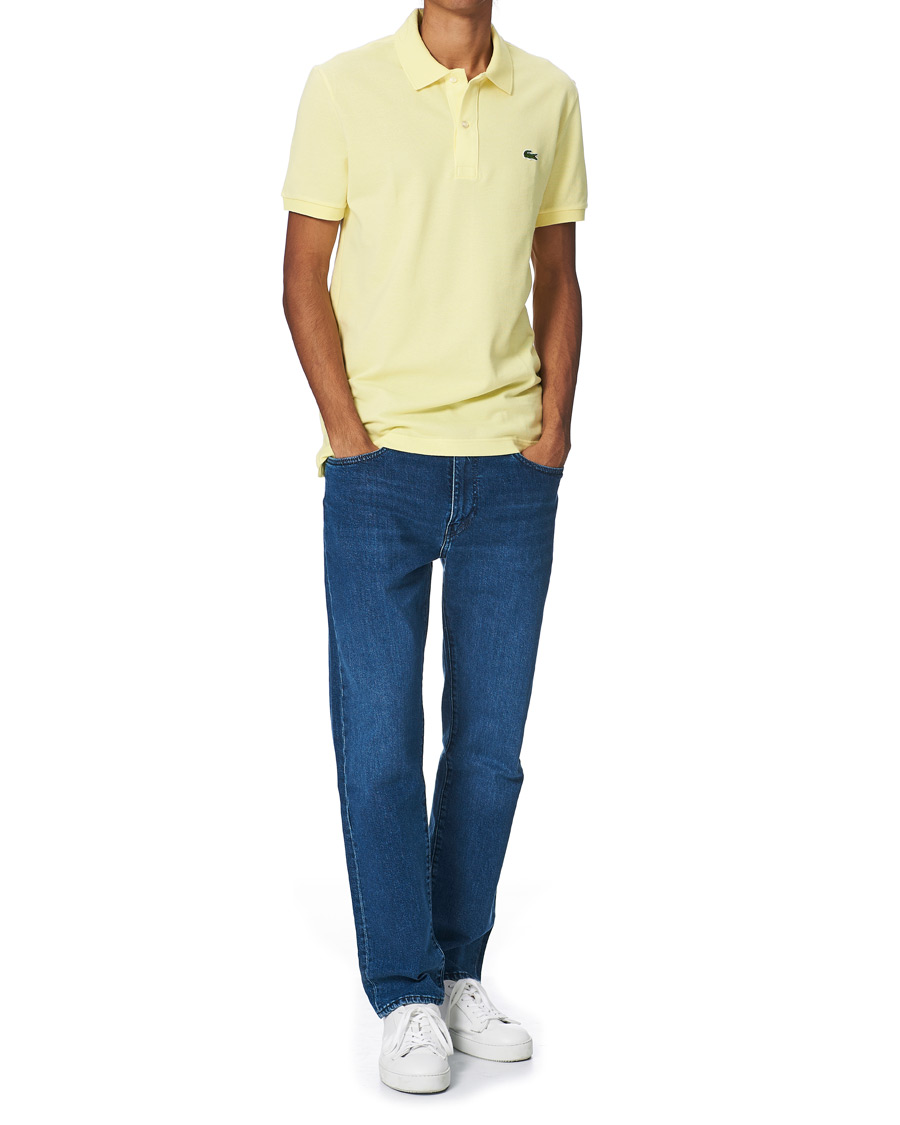 Mies | Pikeet | Lacoste | Slim Fit Polo Piké Bright Yellow