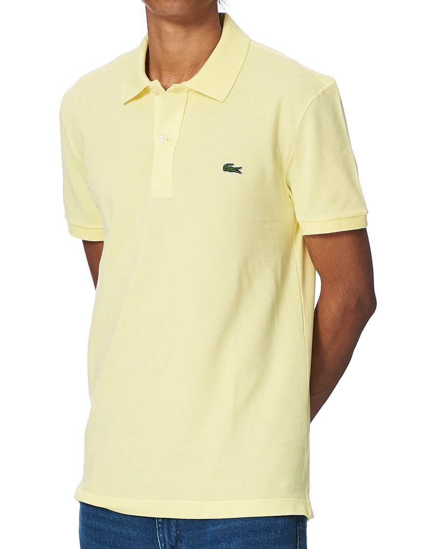 Mies | Pikeet | Lacoste | Slim Fit Polo Piké Bright Yellow