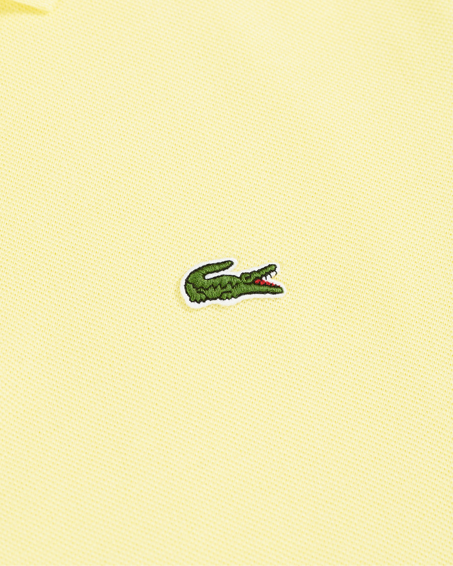 Mies | Pikeet | Lacoste | Slim Fit Polo Piké Bright Yellow