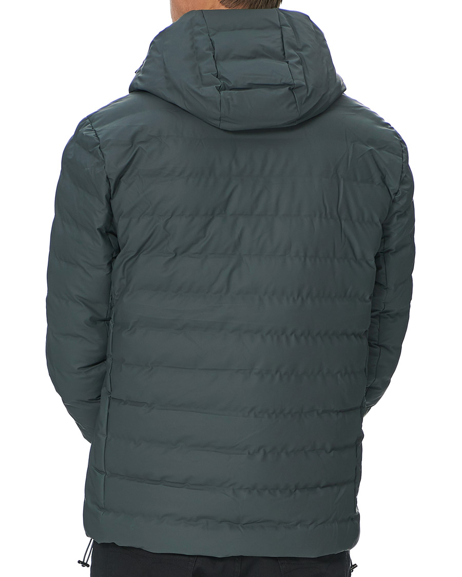 Mies | Takit | RAINS | Waterproof Trekker Hooded Jacket Slate