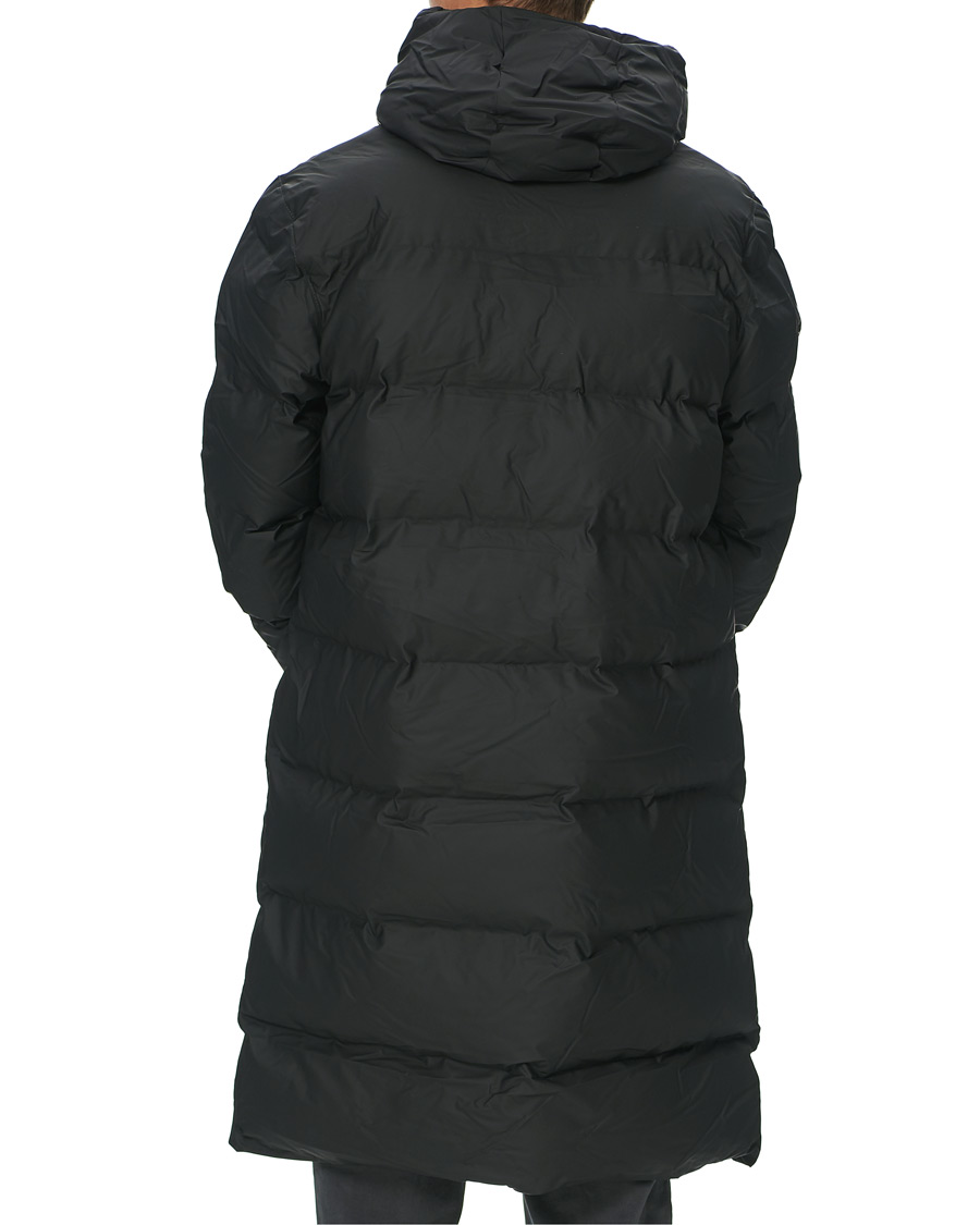 Mies | Takit | RAINS | Waterproof Long Puffer Jacket Black