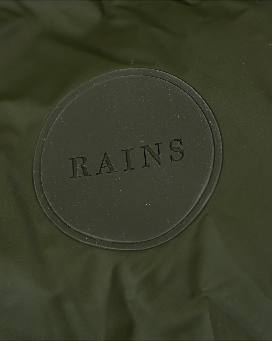 Mies | Takit | RAINS | Waterproof Long Puffer Jacket Green