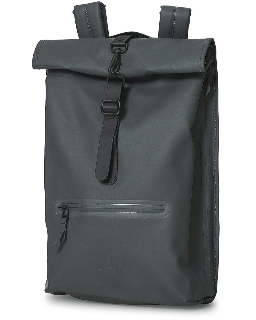 Mies | RAINS Rolltop Rucksack Slate Grey | RAINS | Rolltop Rucksack Slate Grey