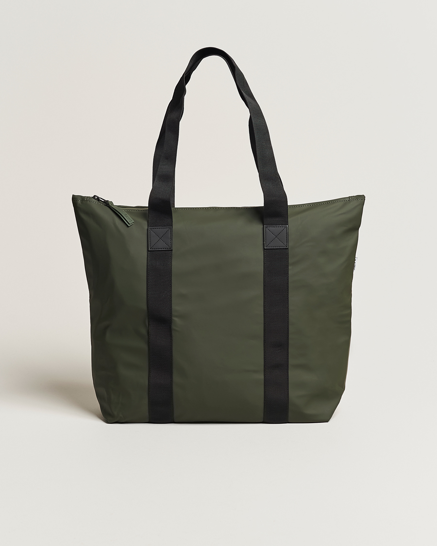 Mies | RAINS Tote Bag Rush Green | RAINS | Tote Bag Rush Green