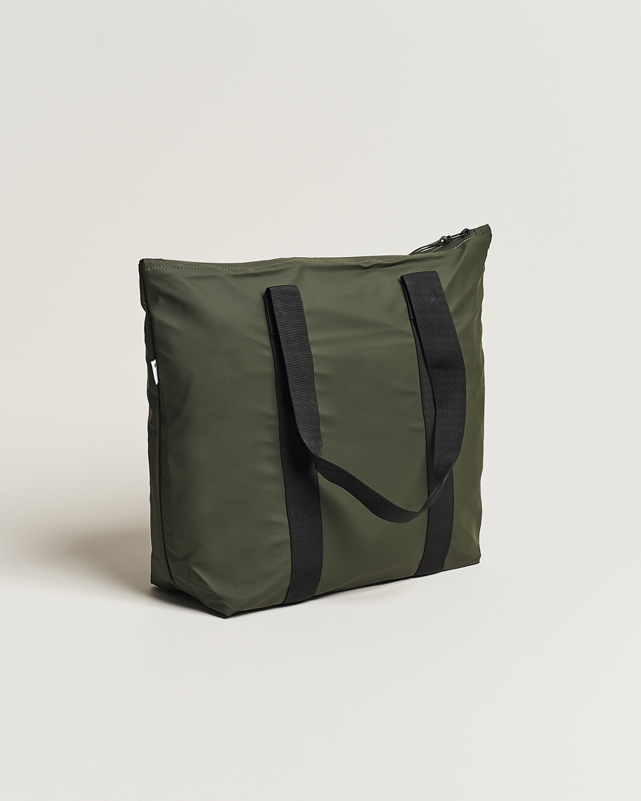 Mies | RAINS Tote Bag Rush Green | RAINS | Tote Bag Rush Green