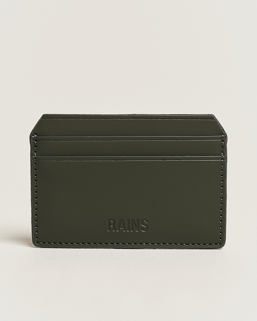 Mies | RAINS Card Holder Green | RAINS | Card Holder Green