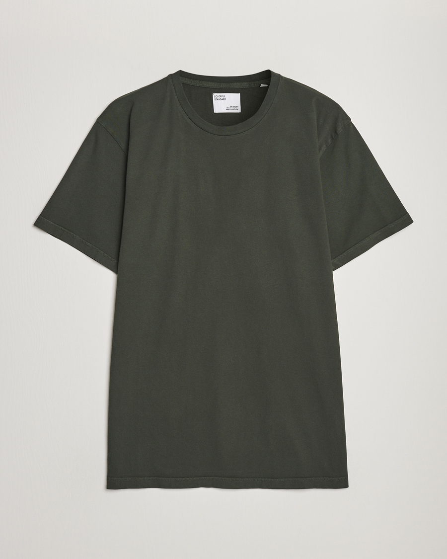 Mies | T-paidat | Colorful Standard | Classic Organic T-Shirt Hunter Green