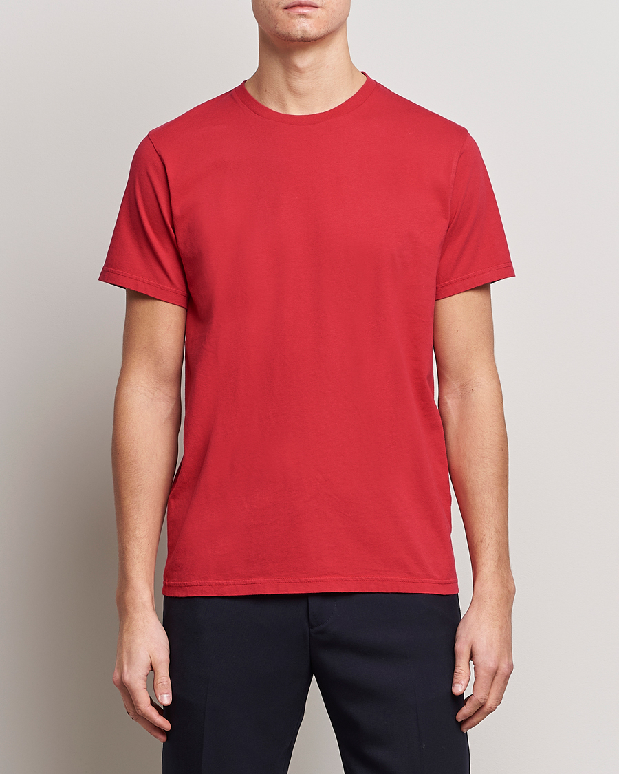 Mies | T-paidat | Colorful Standard | Classic Organic T-Shirt Scarlet Red