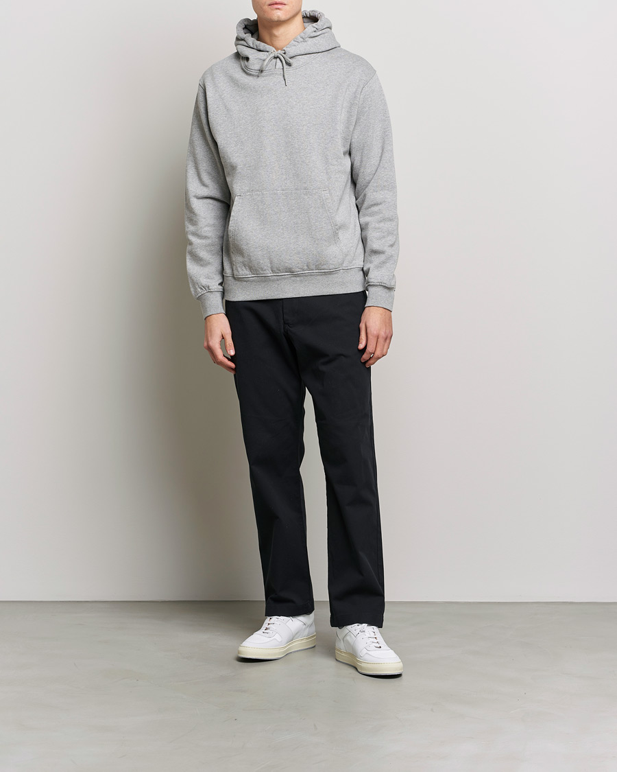 Mies | Puserot | Colorful Standard | Classic Organic Hood Heather Grey