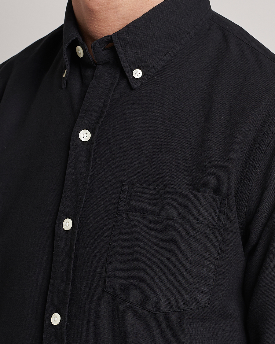 Mies | Kauluspaidat | Colorful Standard | Classic Organic Oxford Button Down Shirt Deep Black