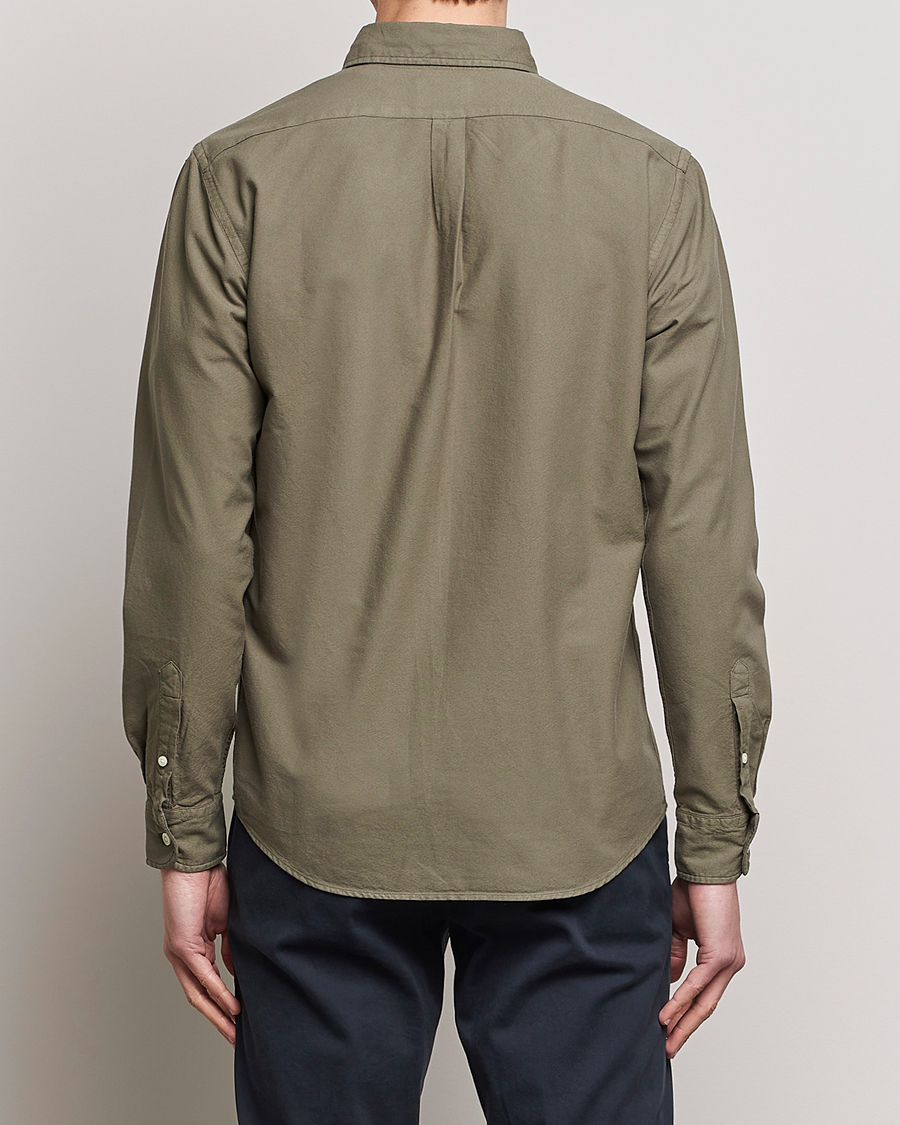 Mies | Kauluspaidat | Colorful Standard | Classic Organic Oxford Button Down Shirt Dusty Olive