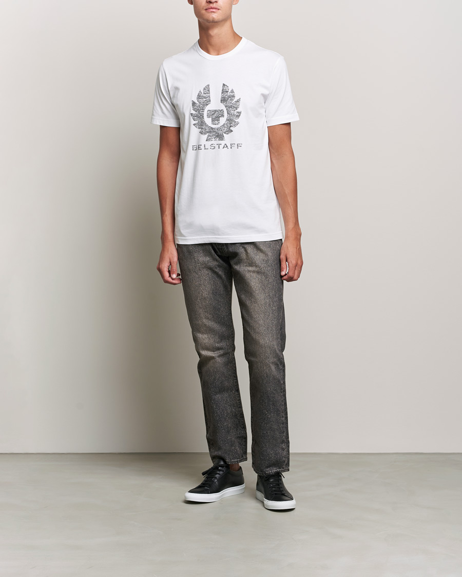 Mies | T-paidat | Belstaff | Coteland Logo Crew Neck Tee White
