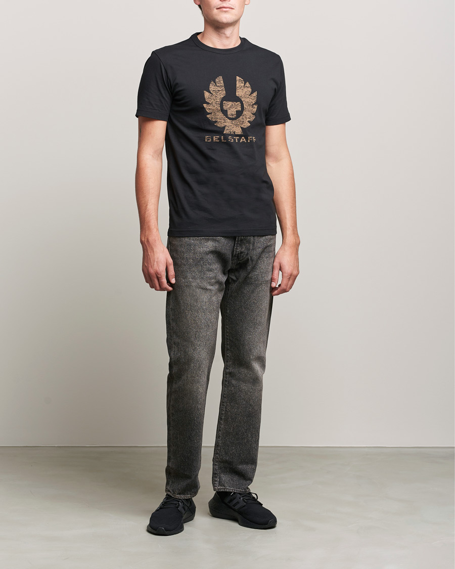 Mies | T-paidat | Belstaff | Coteland Logo Crew Neck Tee Black