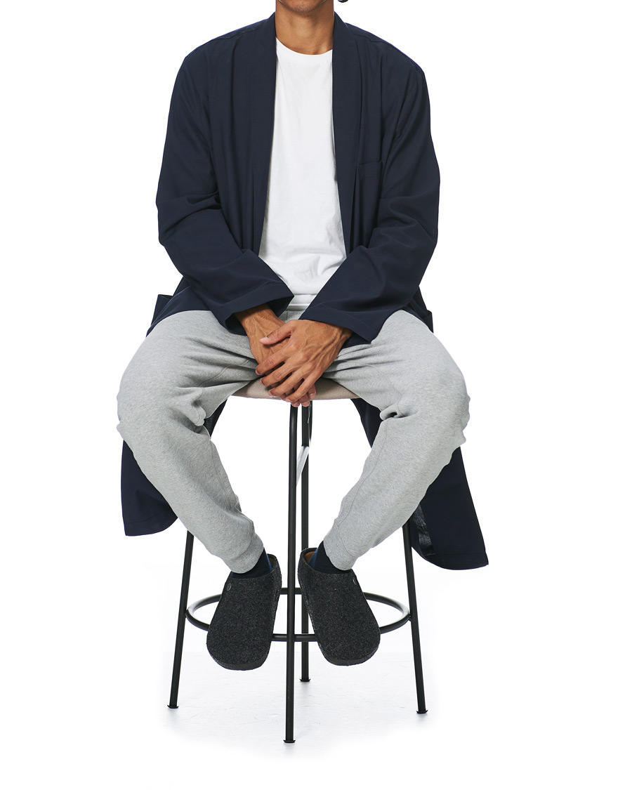 Mies | Yöpuvut ja kylpytakit | Sunspel | Cotton Robe Navy