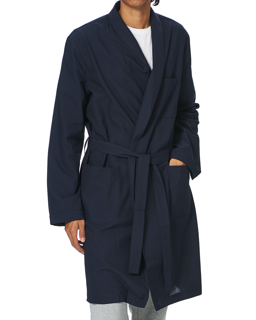 Mies | Yöpuvut ja kylpytakit | Sunspel | Cotton Robe Navy