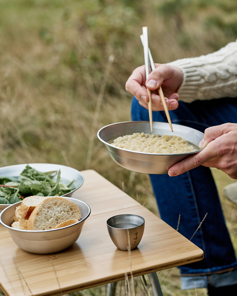 Mies | Outdoor living | Snow Peak | Tableware Set Stainless Steel