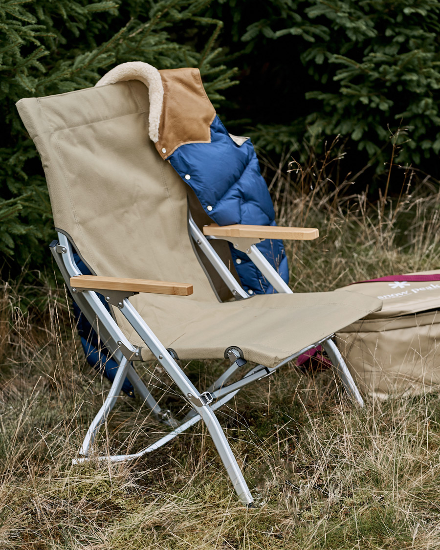 Mies | Outdoor living | Snow Peak | Low Beach Chair Khaki