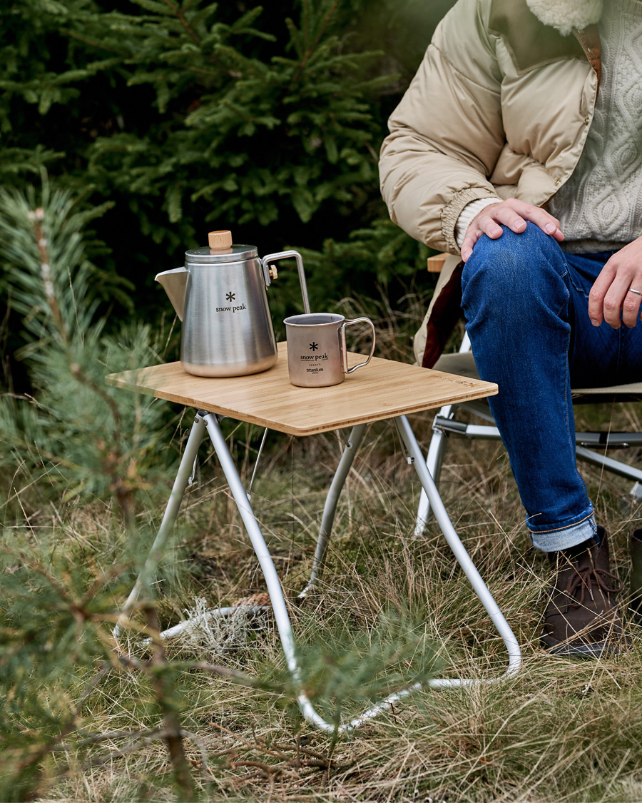 Mies | Outdoor living | Snow Peak | Foldable My Table Bamboo