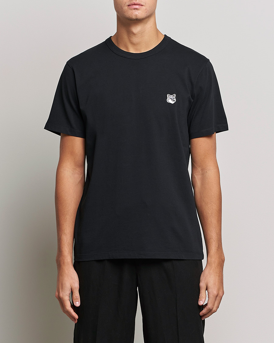 Mies | T-paidat | Maison Kitsuné | Grey Fox Head Tee Black