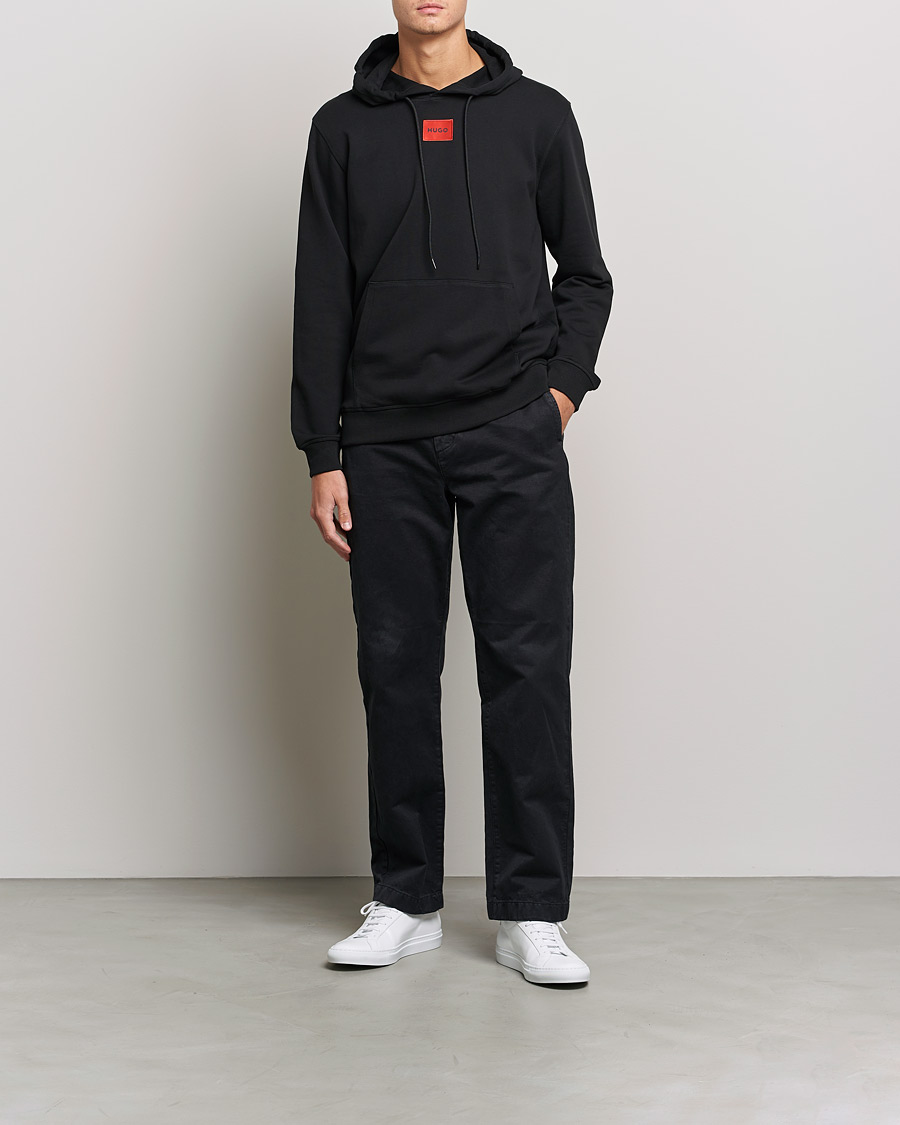 Mies | Puserot | HUGO | Daratschi Logo Hoodie Black