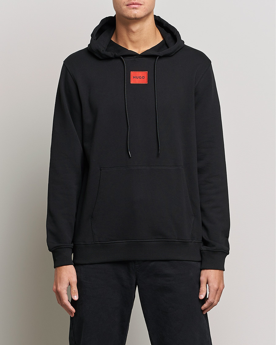 Mies | Puserot | HUGO | Daratschi Logo Hoodie Black