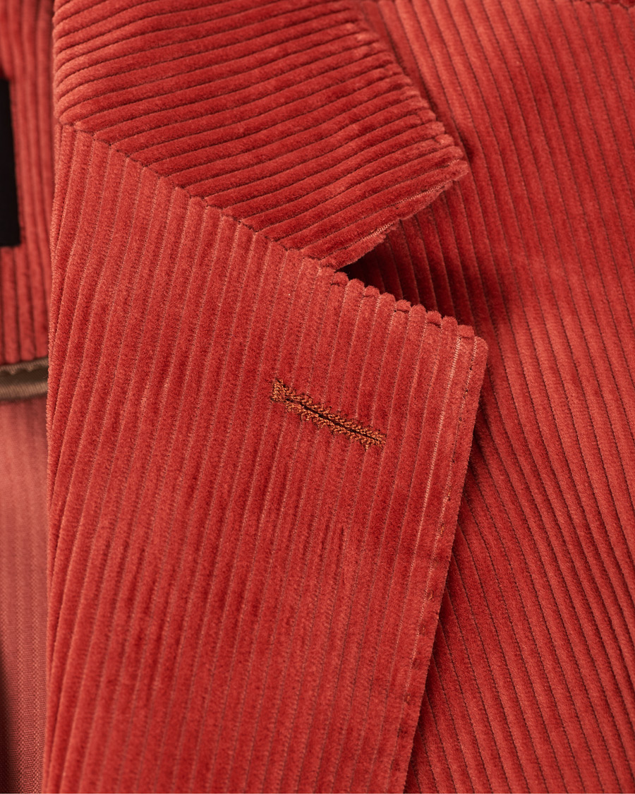 Mies | Pikkutakit | BOSS BLACK | BOSS Hanry Corduroy Patch Pocket Blazer Medium Red