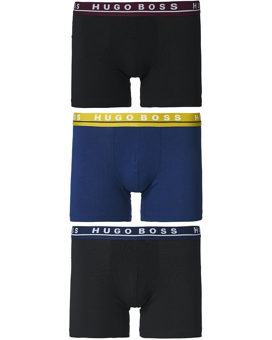 Mies | Alusvaatteet | BOSS BLACK | BOSS 3-Pack Boxer Brief Black/Blue/Navy