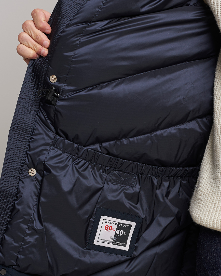 Mies | Takit | Woolrich | Arctic Parka No Fur Melton Blue