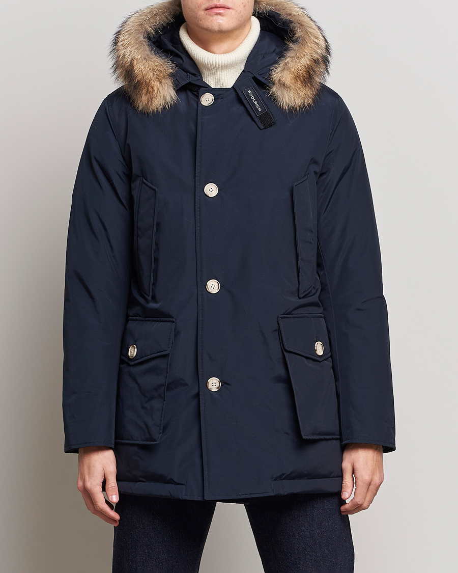 Mies | Takit | Woolrich | Arctic Parka DF Melton Blue