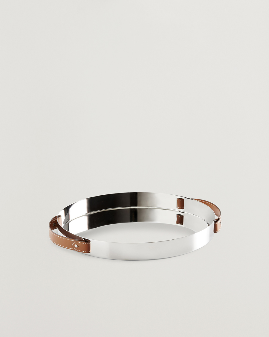 Mies | Kotiin | Ralph Lauren Home | Wyatt Round Tray Silver