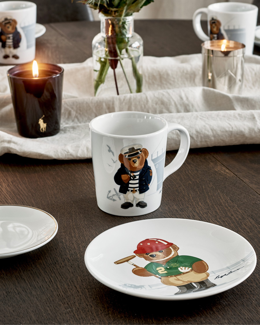 Mies |  | Ralph Lauren Home | Haven Polo Bear Dessert Plate 4pcs Multi