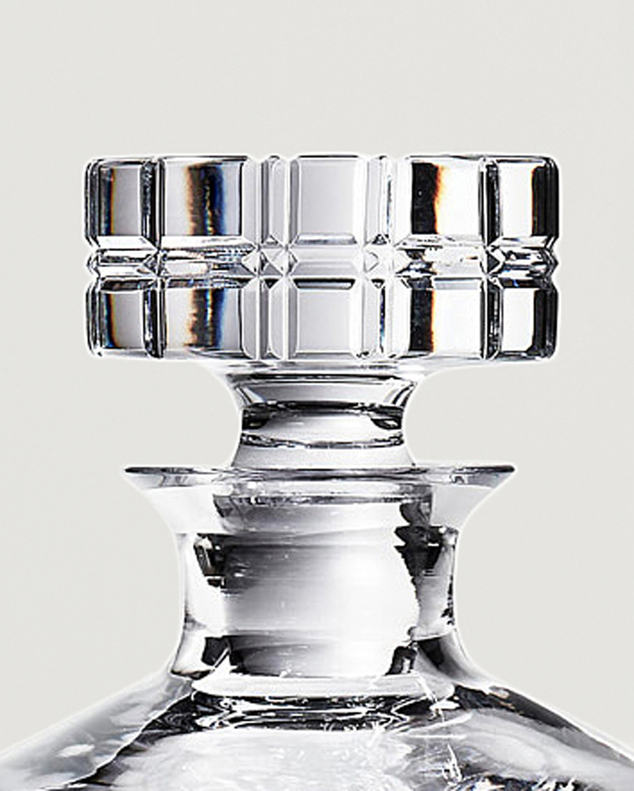 Mies | Kotiin | Ralph Lauren Home | Hudson Plaid Crystal Decanter Clear