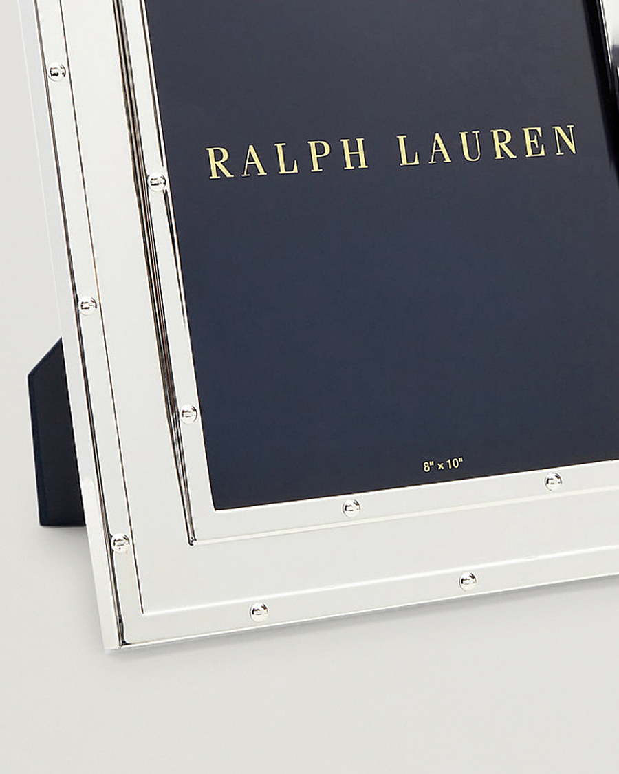 Mies | Lifestyle | Ralph Lauren Home | Bleeker 8x10 Photo Frame Silver