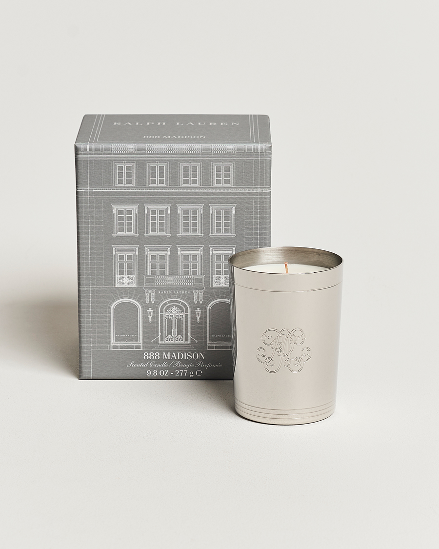 Miehet |  | Ralph Lauren Home | 888 Madison Flagship Single Wick Candle Silver