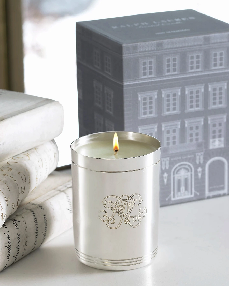 Mies |  | Ralph Lauren Home | 888 Madison Flagship Single Wick Candle Silver