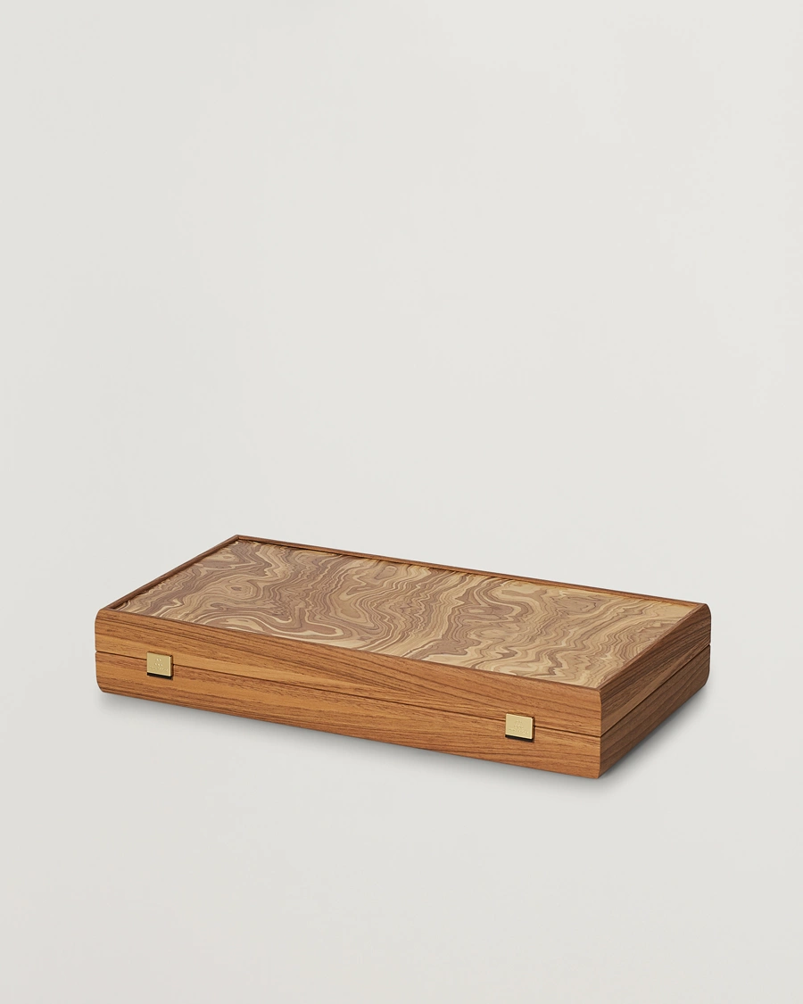 Mies | Manopoulos | Manopoulos | Olive Burl Large Backgammon