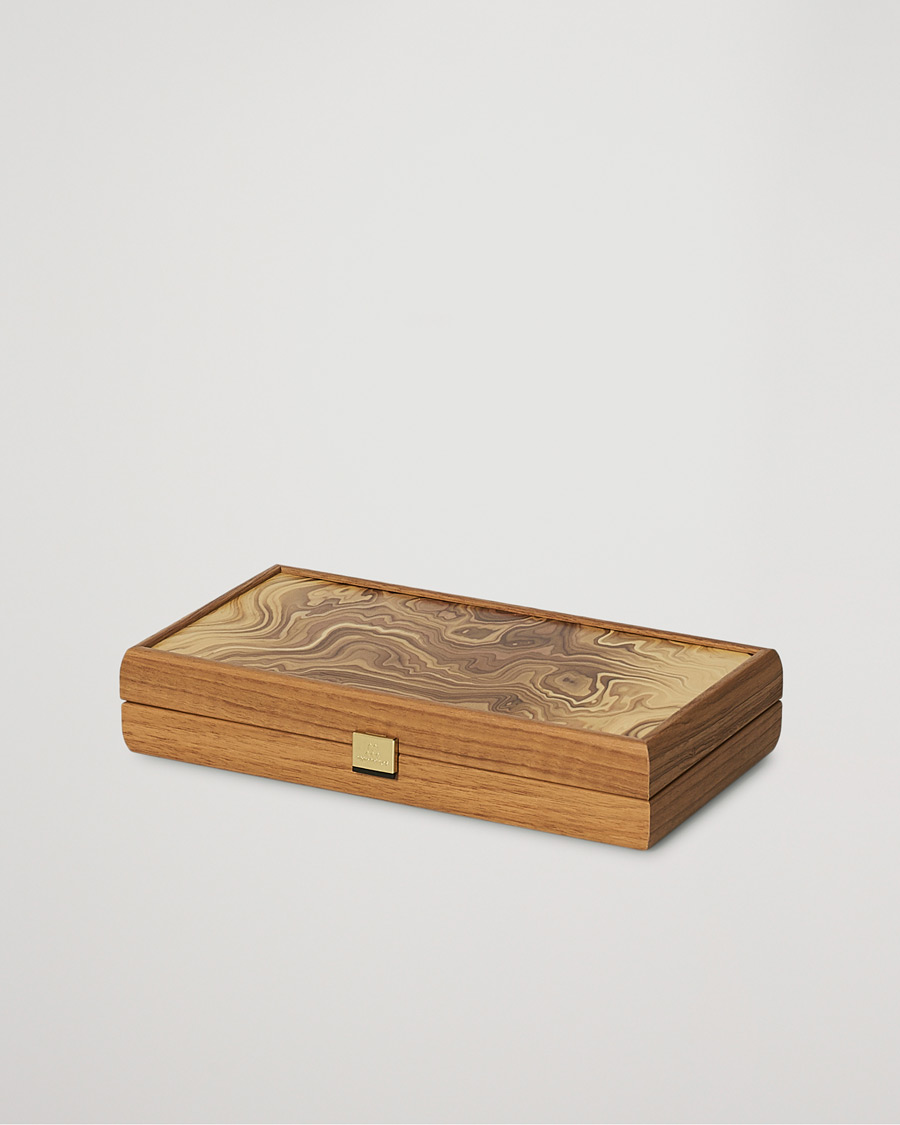 Mies | Urheilu ja vapaa-aika | Manopoulos | Olive Burl Small Backgammon