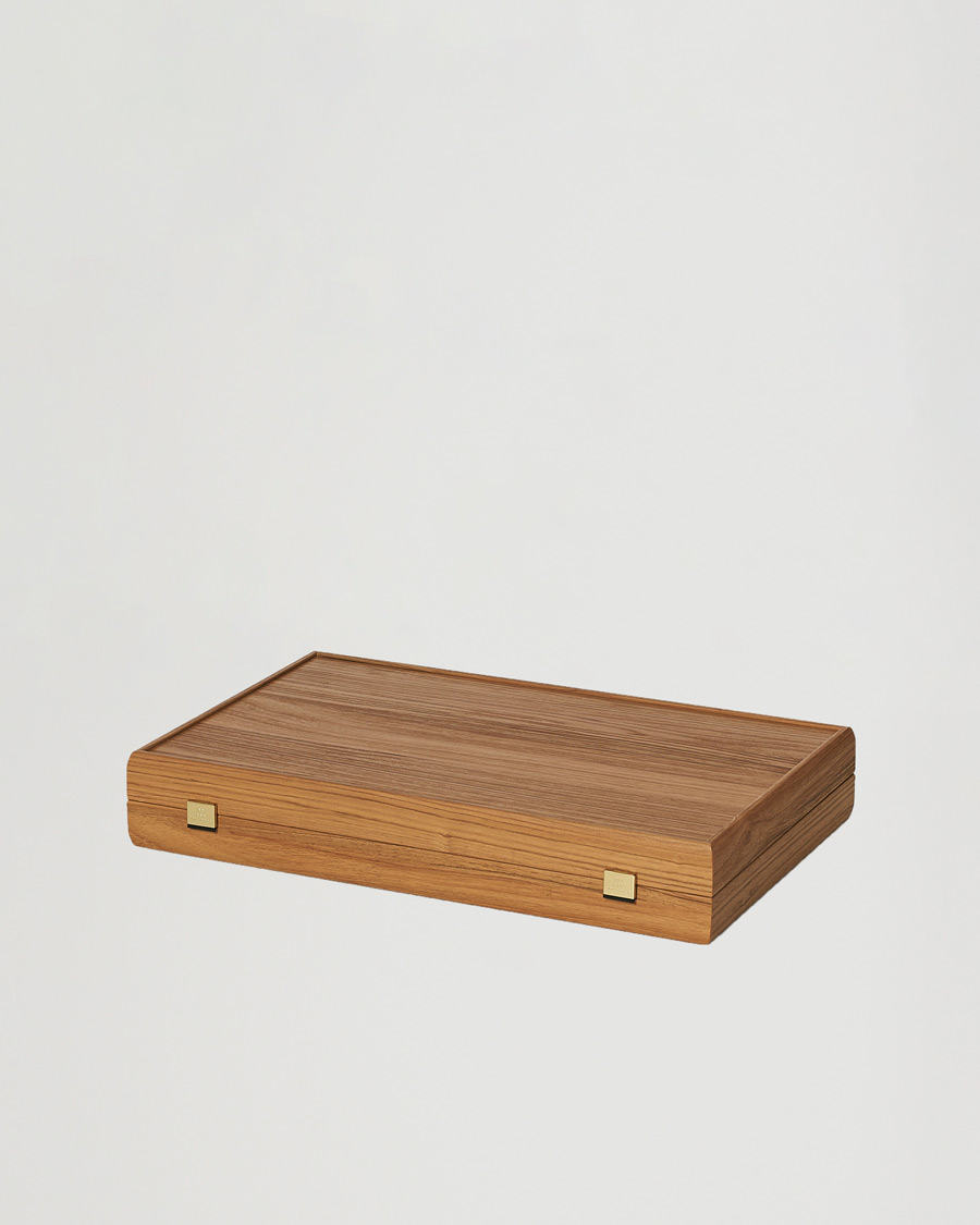 Mies | Urheilu ja vapaa-aika | Manopoulos | Walnut Royal Blue Large Backgammon
