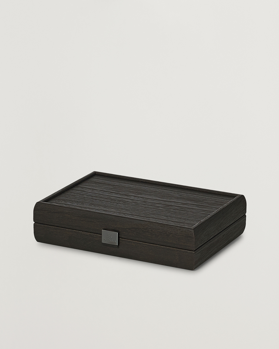 Mies | Lifestyle | Manopoulos | Wooden Domino Case Black