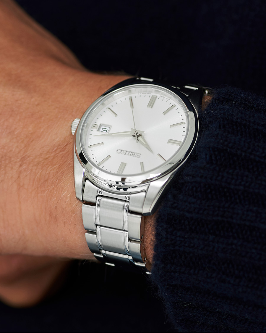 Mies | Seiko Sapphire 40mm Steel Silver Dial | Seiko | Sapphire 40mm Steel Silver Dial