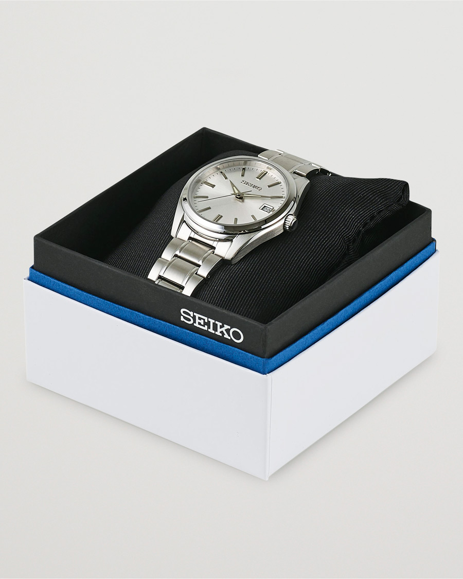 Mies | Seiko Sapphire 40mm Steel Silver Dial | Seiko | Sapphire 40mm Steel Silver Dial