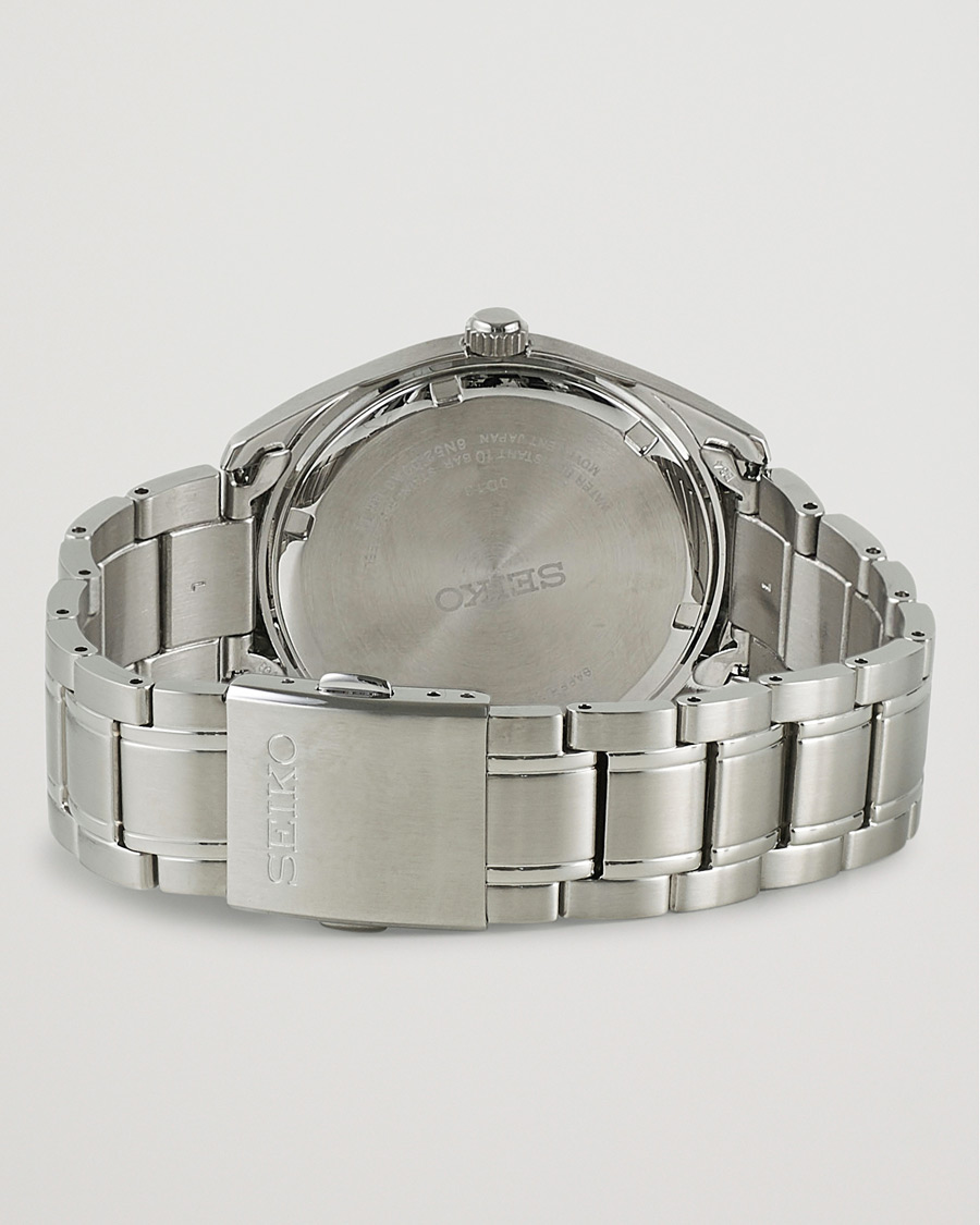 Mies | Seiko Sapphire 40mm Steel Black Dial | Seiko | Sapphire 40mm Steel Black Dial