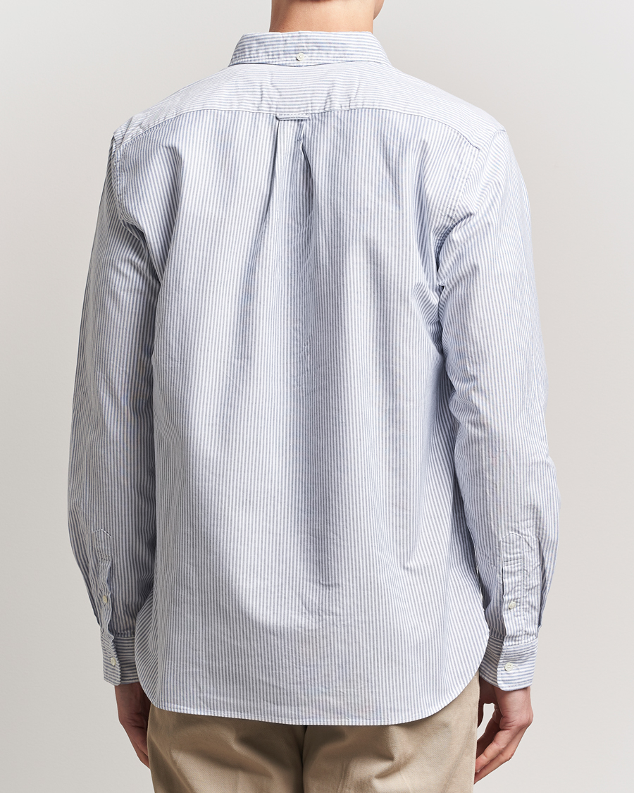 Mies | Kauluspaidat | BEAMS PLUS | Oxford Button Down Shirt Blue Stripe