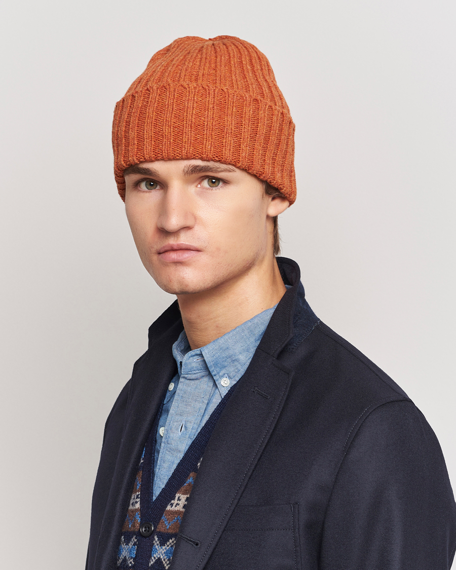 Mies | BEAMS PLUS Wool Watch Cap Orange | BEAMS PLUS | Wool Watch Cap Orange